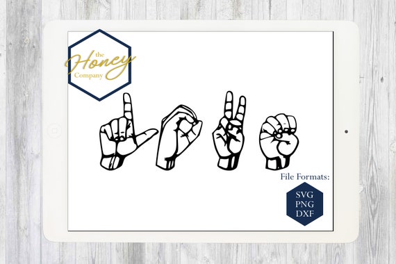 Free Free 347 Asl Love Sign Svg SVG PNG EPS DXF File