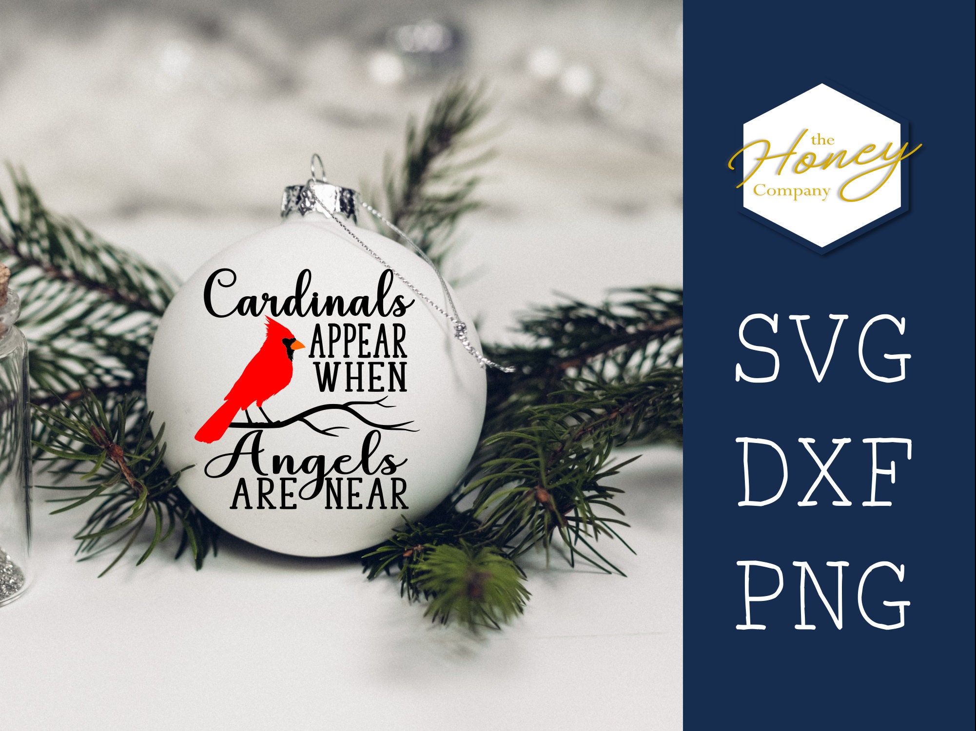 Ingels Christmas Dinner 2022 Cardinals Appear When Angels Are Near Christmas Svg Png Dxf | Etsy Australia
