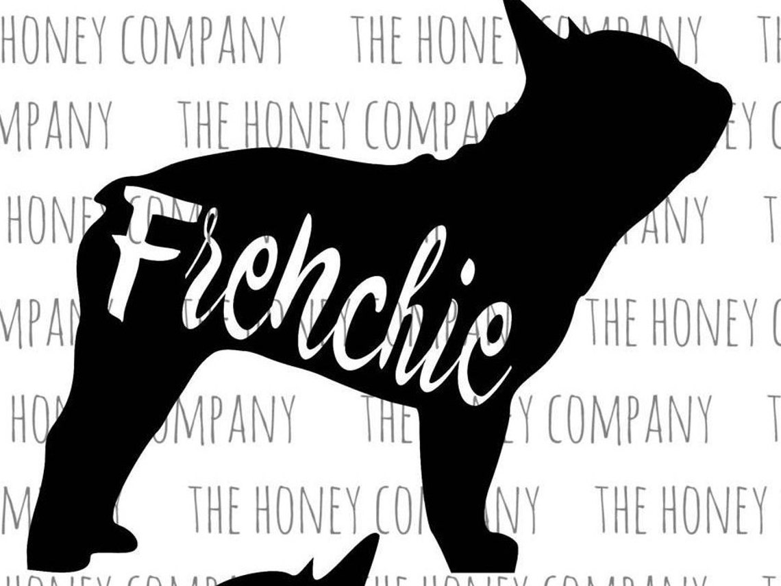 French Bulldog Outline PNG SVG DXF Dog Breed Lover Instant | Etsy