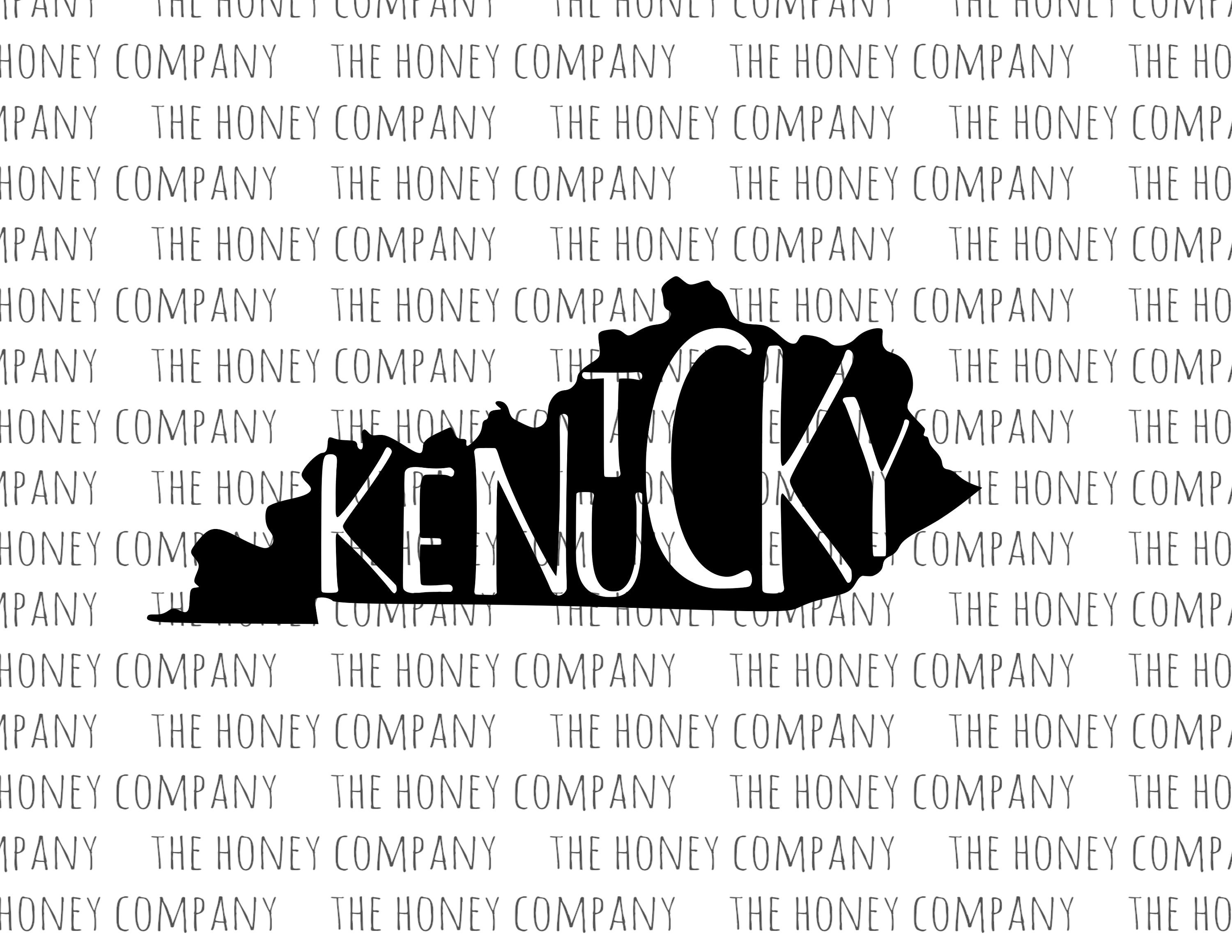 Download Kentucky SVG PNG DXF State Outline Instant Download ...