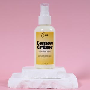 Citrus Cream Lotion | Lemon Vanilla Moisturizer | Zesty Body Cream | Fresh Scented Lotion | Daily Moisture | Uplifting Fragrance | Summer