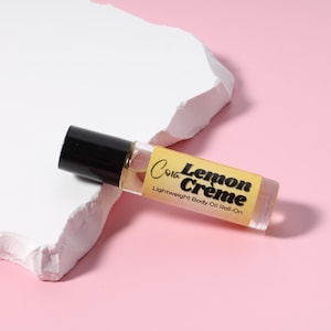 Lemon Perfume, Lemon Roll On Perfume, Lemon Travel Size Roller Perfume, Roll On Scented Oil, Lemon Oil Perfume, Pocket Perfume, Sweet Lemon