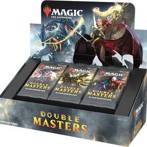 Magic: The Gathering Double Masters Draft Booster Box | 24 pakketten (360 kaarten) | 1 doostopper