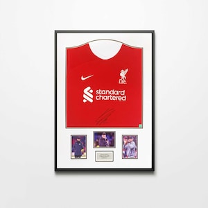 Authentically Signed Jurgen Klopp Autograph - Liverpool Framed Shirt