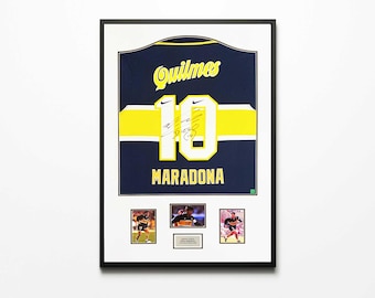 Authentically Signed Maradona Autograph - Boca Juniors Signed Jersey