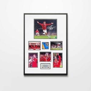 Authentically Signed Teddy Sheringham Autograph - Manchester United