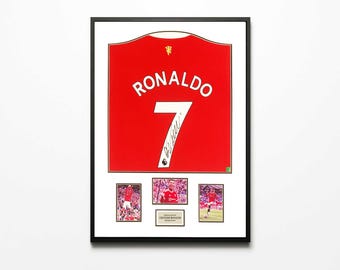 Camiseta firmada de Cristiano Ronaldo 2021/22 - Manchester United