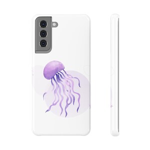 Whimsical Jellyfish Phone Case, Cute Phone Cover, Underwater Vibes, Marine Life Gift, Ocean Lover's Accessory, Birthday Present