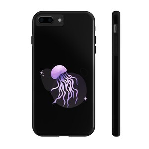 Whimsical Jellyfish Phone Case, Ocean-Themed Tough Phone Case, Cute Phone Accessory, Gift for Beach Lovers, iPhone Case