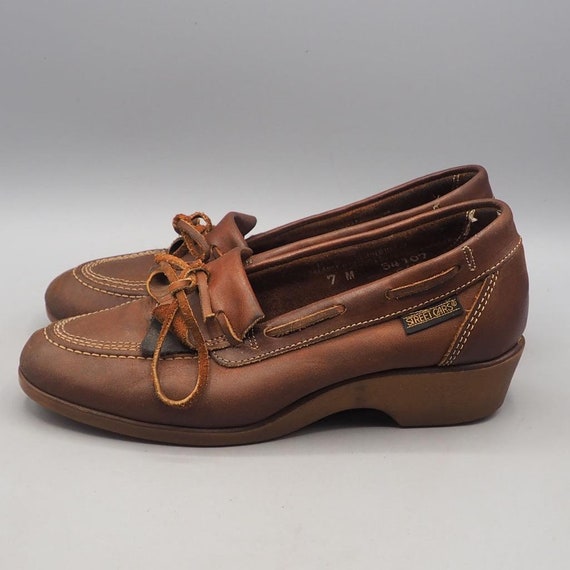 Vintage Streetcars Boat Deck Casual Womens Shoes 7 M - Etsy
