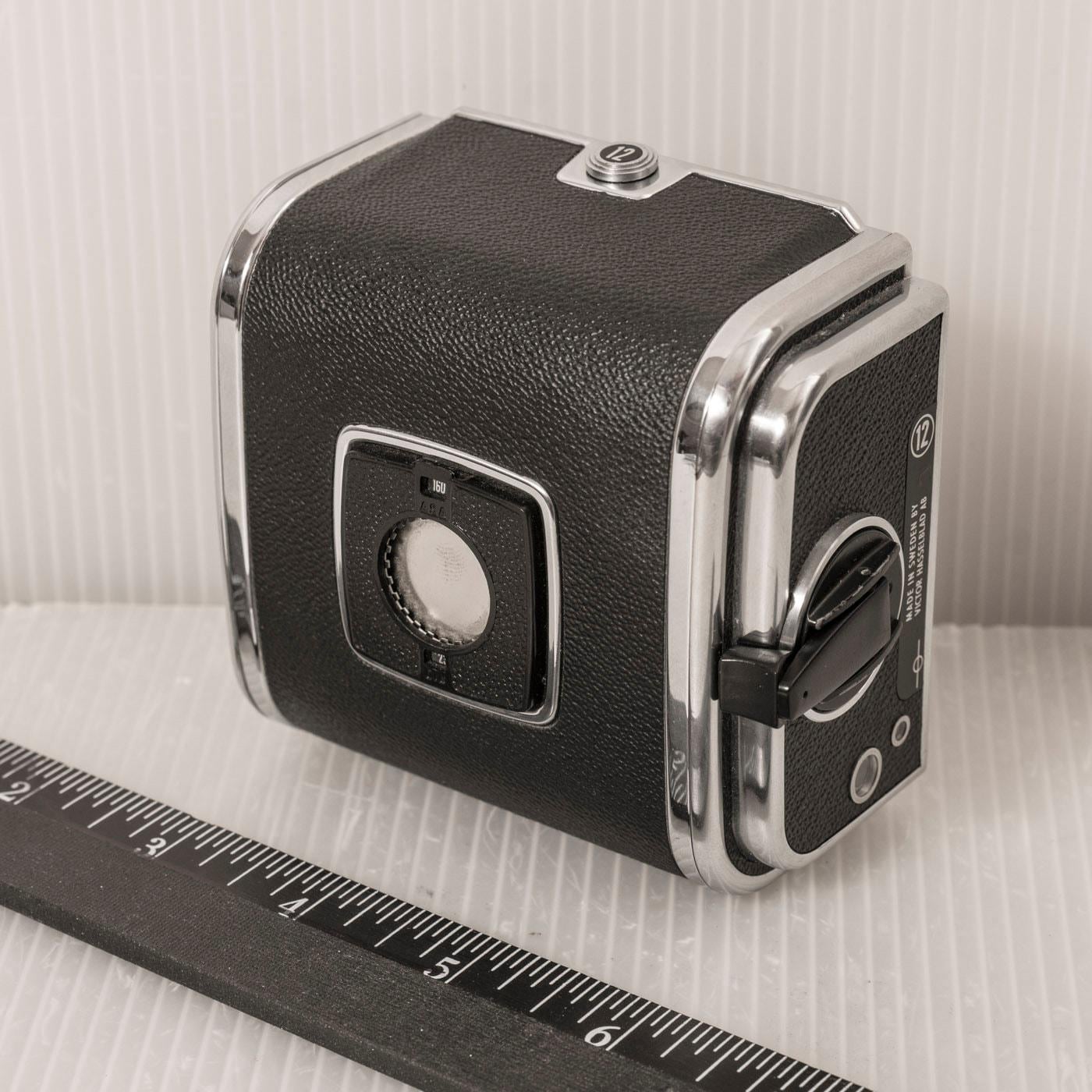 Chrome Hasselblad E12 Hasselblad A12 Chrome 6x6 120 Roll Film Back
