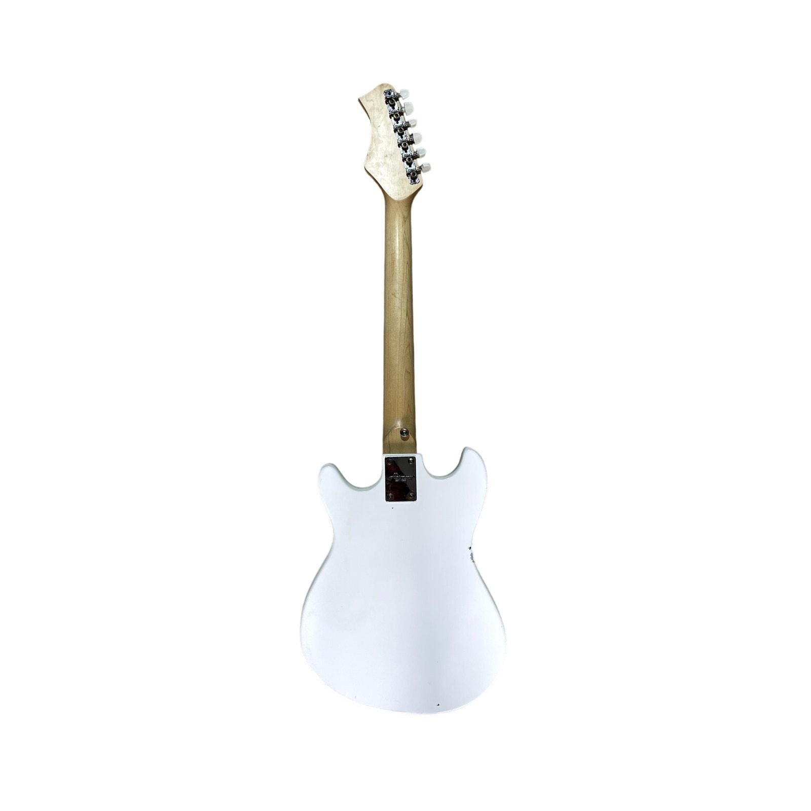 Harmony H804 Electric Guitar White With Maple Fingerboard - Etsy
