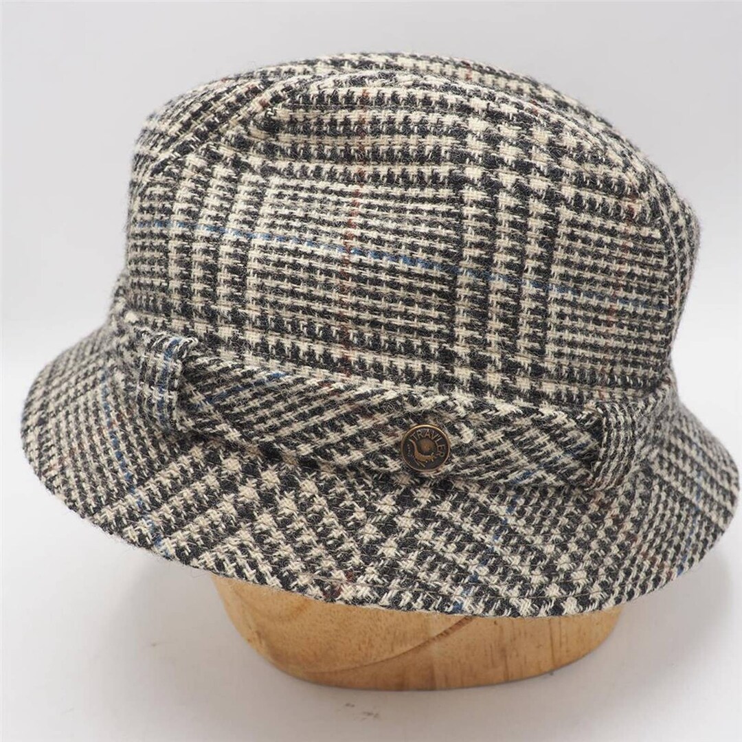 Vintage Country Gentleman Gray Wool Rain Cap Size 7-1/4 - Etsy display picture 1