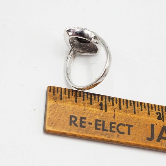Sterling Silver .925 Size 9.75 Ring Fashion Jewelry View 3