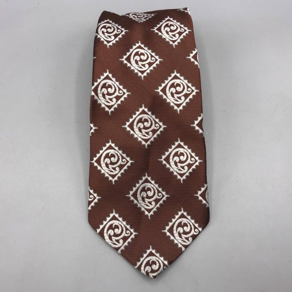 Vintage Joseph Horne Co. Polyester Design Tie Nec… - image 1