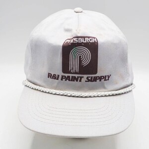 Snapback Trucker Farmer Hat Cap Pittsburgh Paints R&I Paint Supply