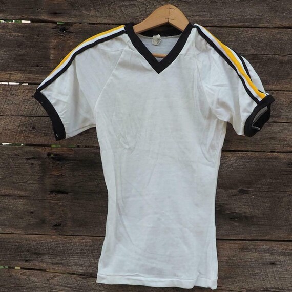 Bike Single Knit Short Sleeve T Shirt Size XS Vtg