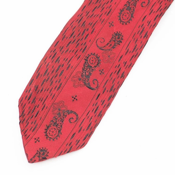 Tie Necktie Lox's Skinny Rockabilly 2"