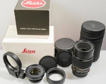 Leica 100mm APO 2.8 R Rom Lens with 1:1 Elpro 16545 & Tripod Ring