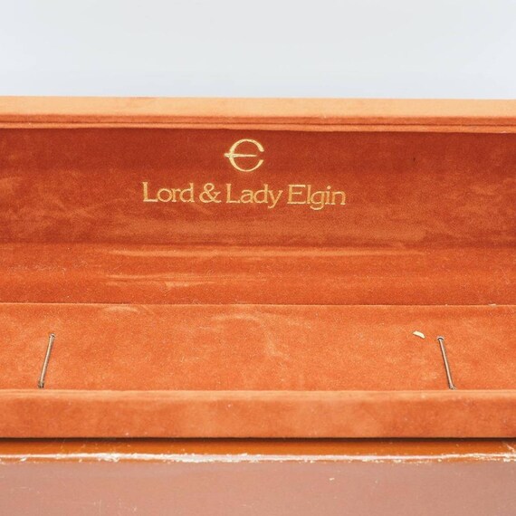 Lord & Lady Elgin Watch Jewelry Presentation Box … - image 2