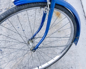 Dunelt Women's Bike Blue Speed Made in England