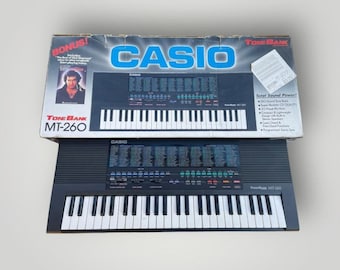 Casio MT-260 Electronic Keyboard With Midi 49 Keys 210 Sounds Tone Bank Sound