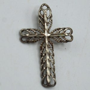Sterling Silver .925 Cross Pendant