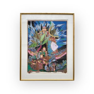 Ilan Hasson Serigraph Signed Numbered Print Framed