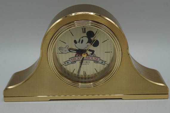 Seiko Mickey Mouse Mantle Clock Walt Disney Company Quartz