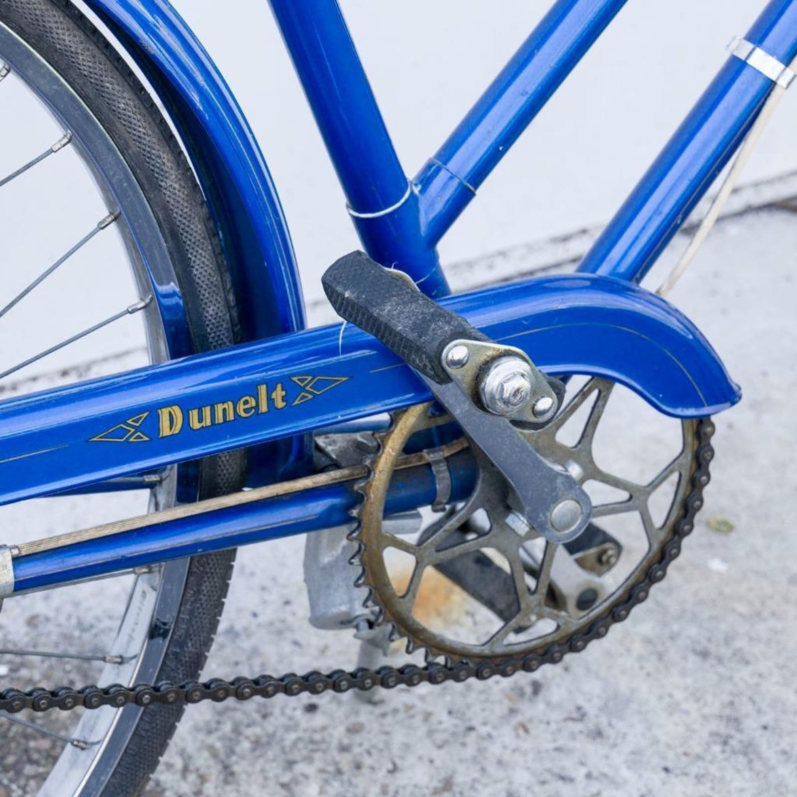 Dunelt Women s Bike Blue 3 Speed Made in England Etsy