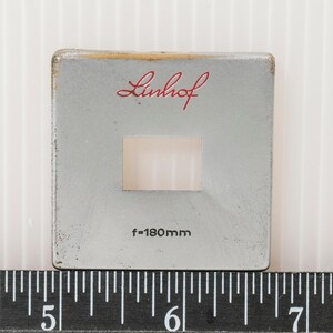 Linhof Viewfinder Mask 180mm Technika