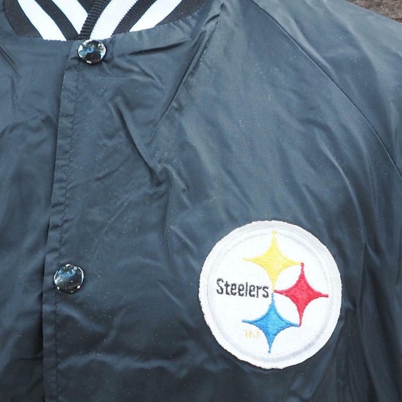 Vintage Pittsburgh Steelers NFL Football Jacket S… - image 2