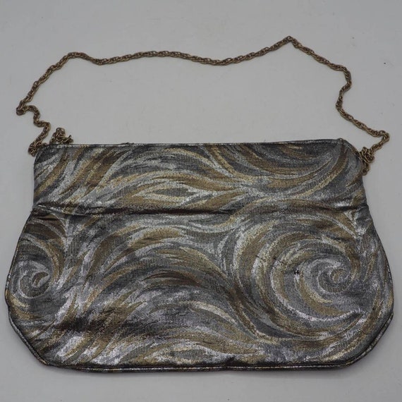 Vintage Womans Clutch Handbag Change Purse Wallet - image 1