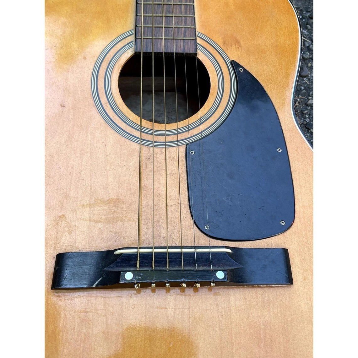 Vintage Artist Ltd Acoustic Guitar Rhythm Band Inc 1960s 1970s Natural, foto 2 de 5