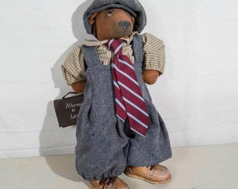 Jan Shackelford Ooak Handmade Soft Sculpture Doll. Rare and