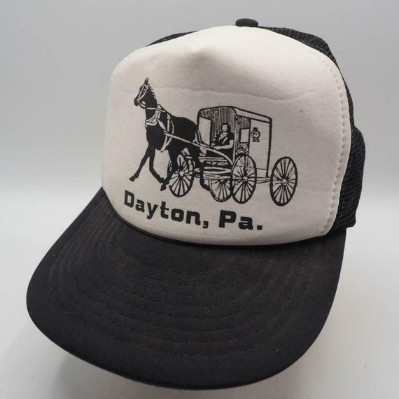 Vintage Dayton Pennsylvania Dutch Amish Mesh Adju… - image 1