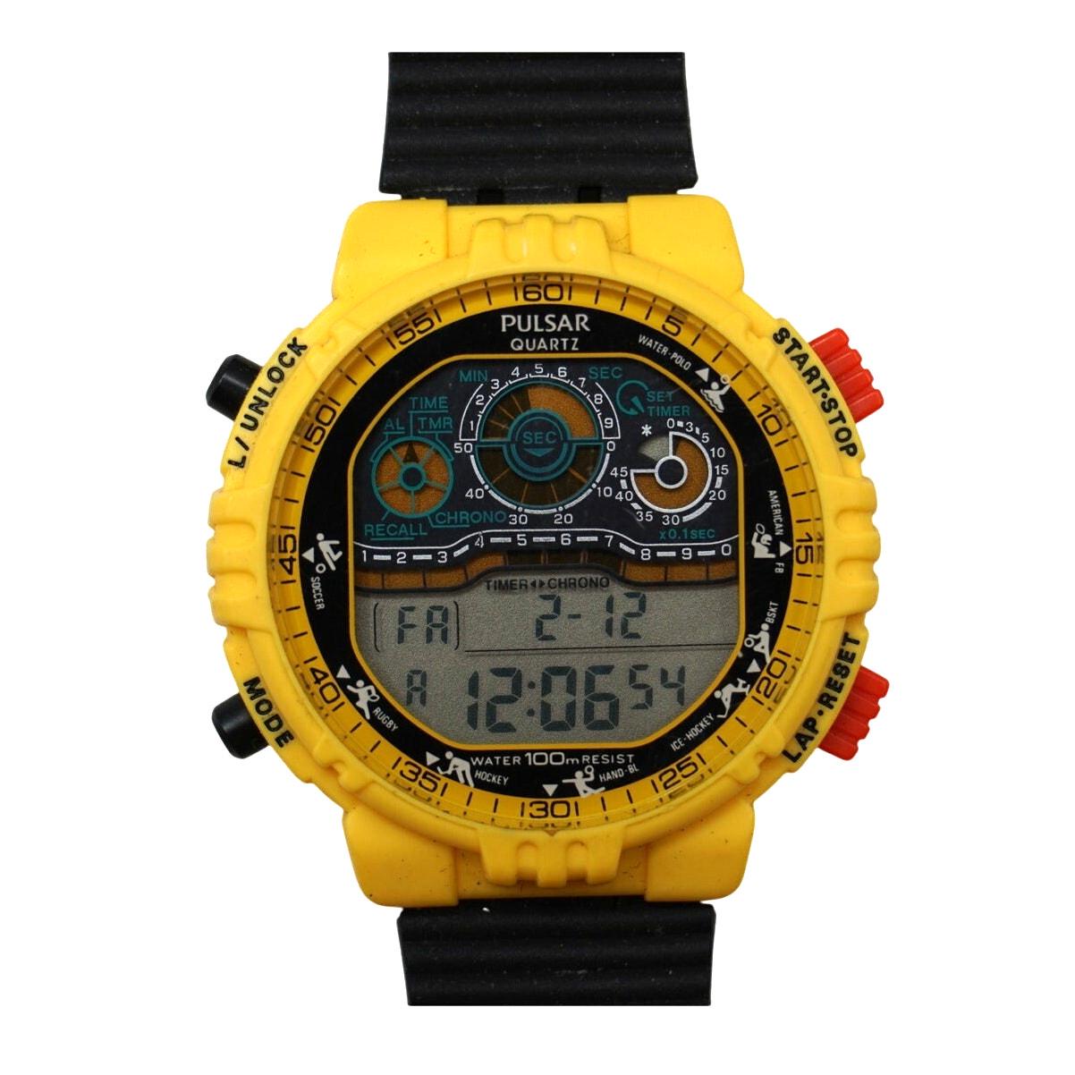 Pulsar Watch 100m Men Watch - Etsy