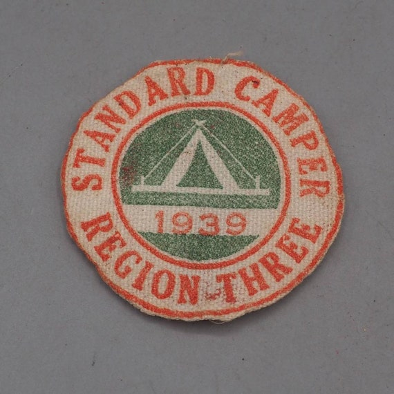 Vintage Boy Scouts BSA Region 3 Three 1939 Standa… - image 1