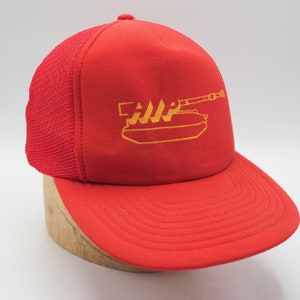 Vintage HIP Tank Mesh Snapback Trucker Farmer Hat Cap NWOT