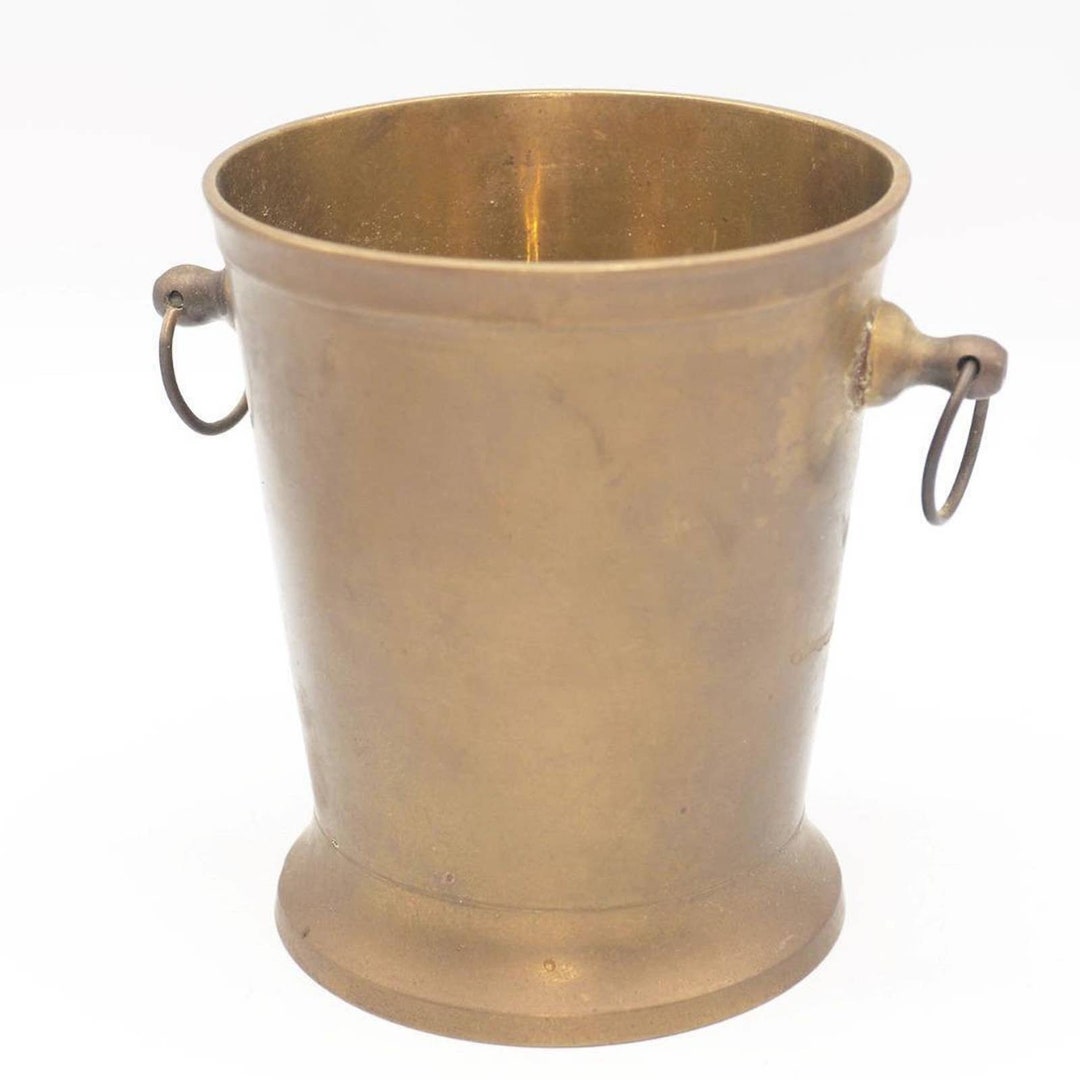 Brass Jar Ring Handles Made in India Etsy