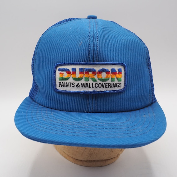 Vintage Duron Paints Patch Mesh Snapback Trucker Hat Cap NWOT | Etsy