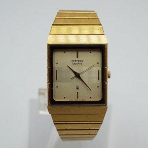Citizen Ladies Quartz Watch Gold Tone New Battery