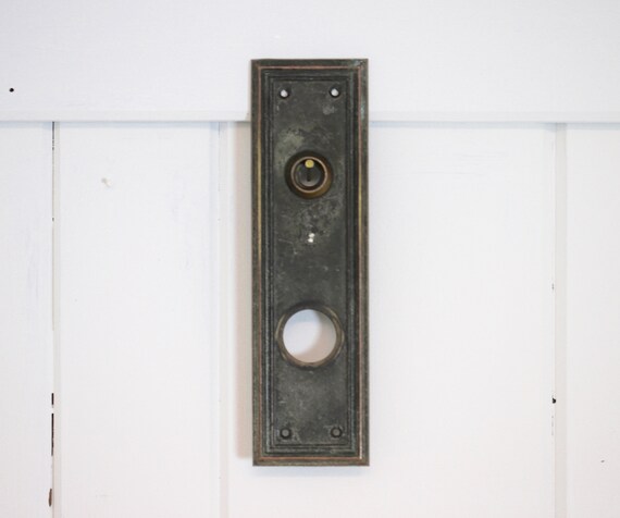 Door Knob Plate Vintage Door Restoration Plate