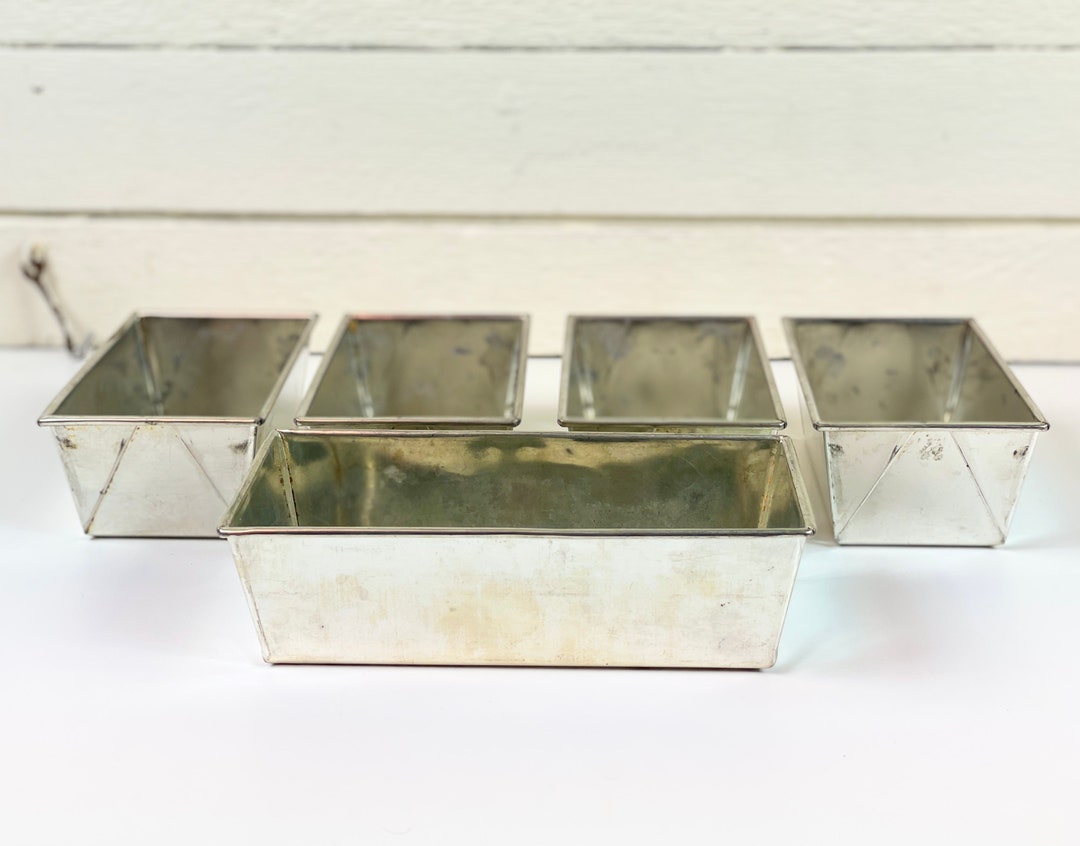 Bread Pans Vintage Bake King Bread Pans set of 5 Vintage Kitchen Baking