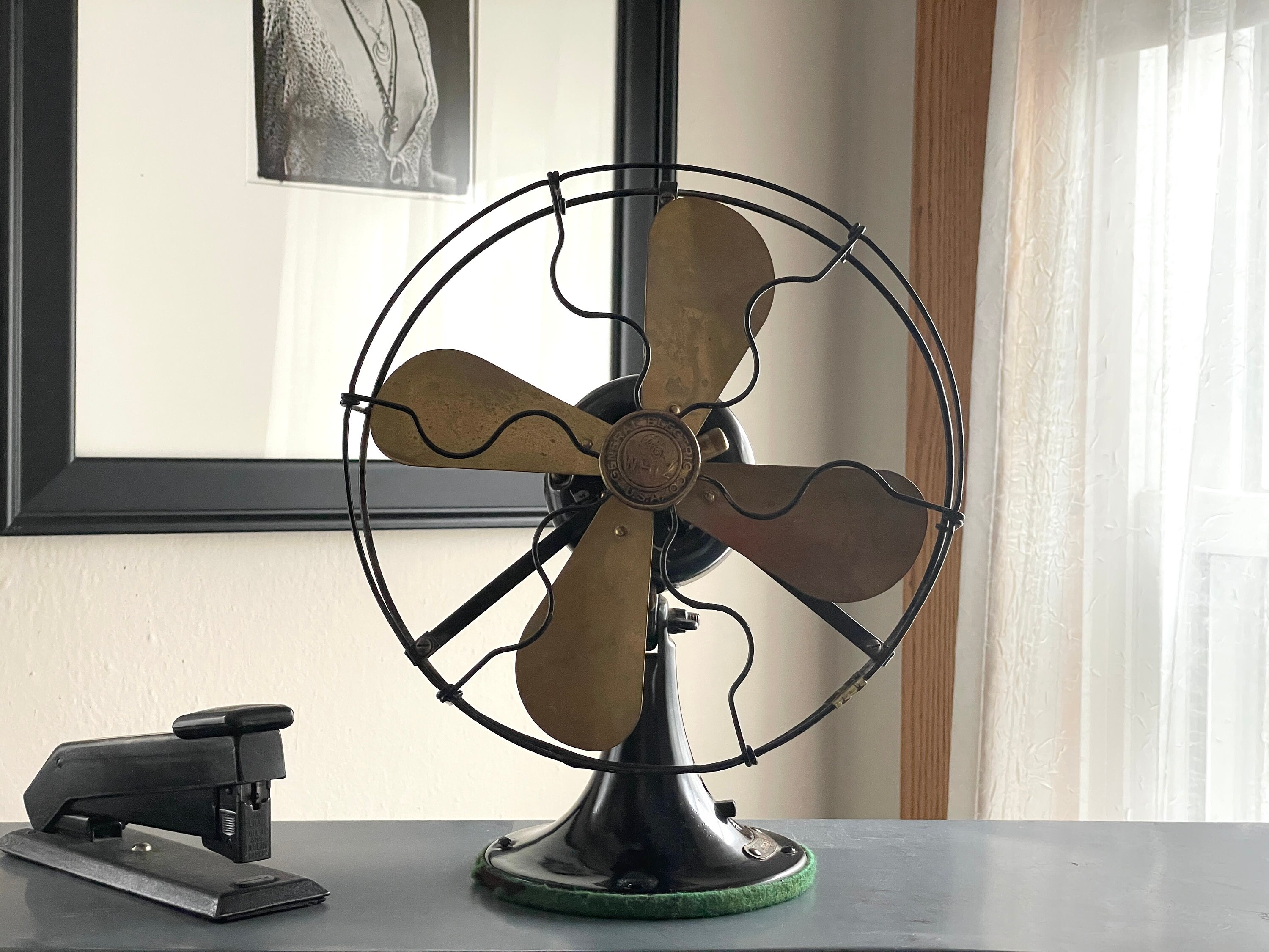 GE ゼネラル・エレクトリック社レトロ扇風機 アンティーク年代物 GE ゼネラル・エレクトリック社レトロ扇風機 アンティーク年代物