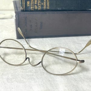 Vintage spectacles or eyeglasses | antique spectacles oval shape | antique glasses very few scratches at Kate's Vintage Market