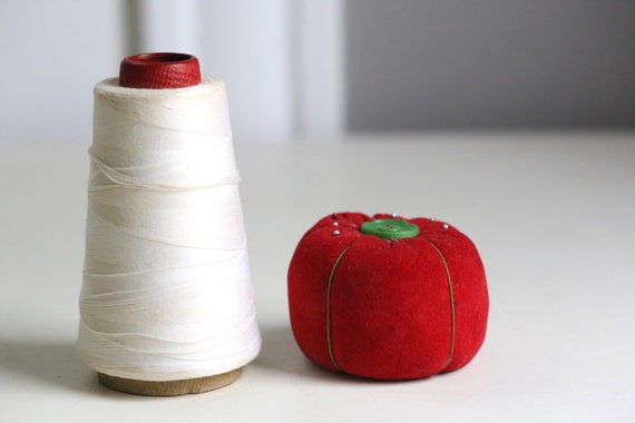 Dollhouse Miniature Tomato Pin Cushion