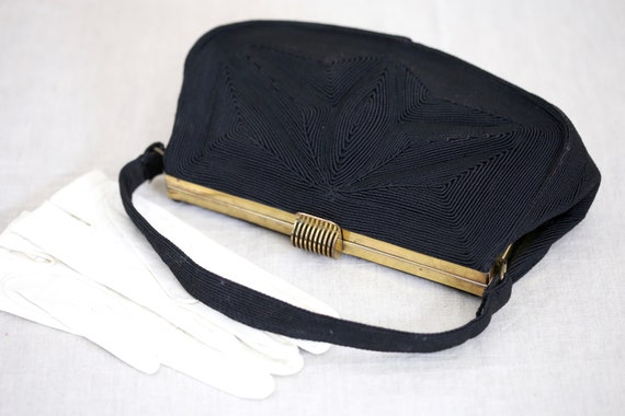 Vintage purses | mcm clutch | 1940s Corde handbag… - image 5