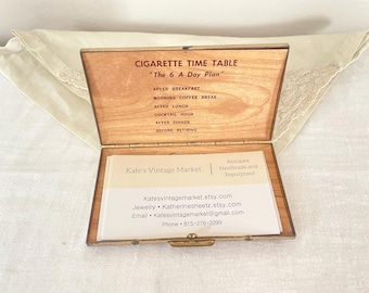 Vintage Cigarette case, credit card holder