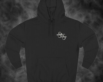 Sinner Saved Christian Three-Panel Fleece Hoodie